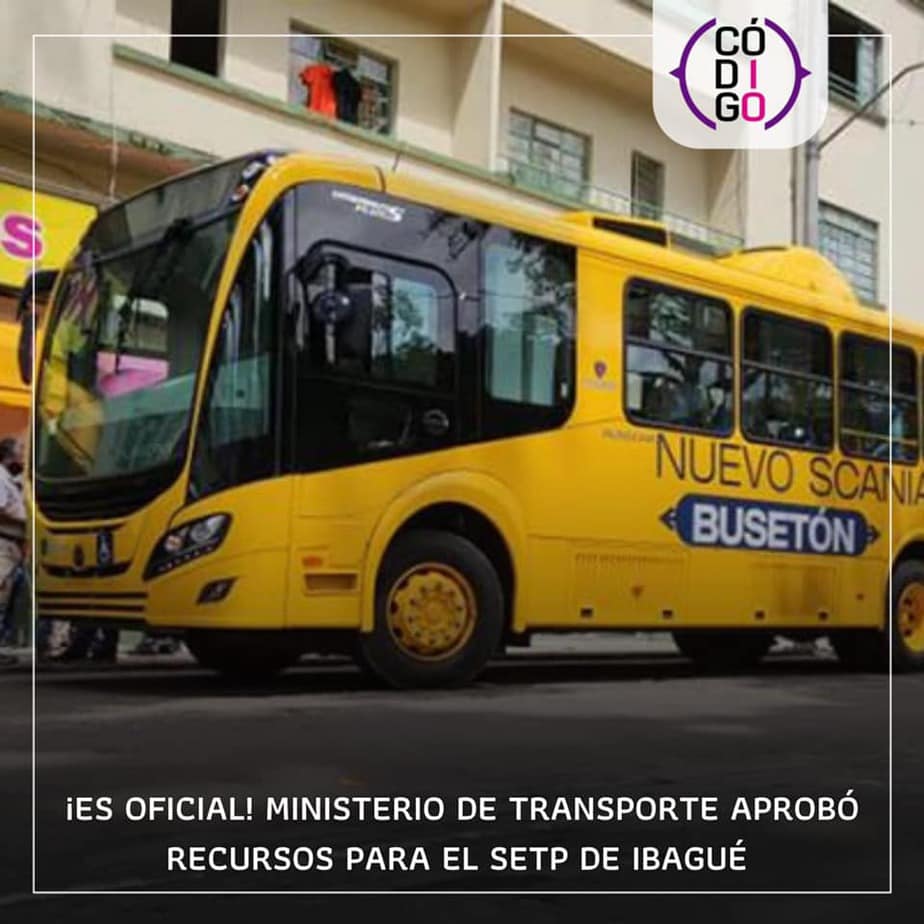 ¡Es oficial! Ministerio de Transporte aprobó recursos para el SETP de Ibagué