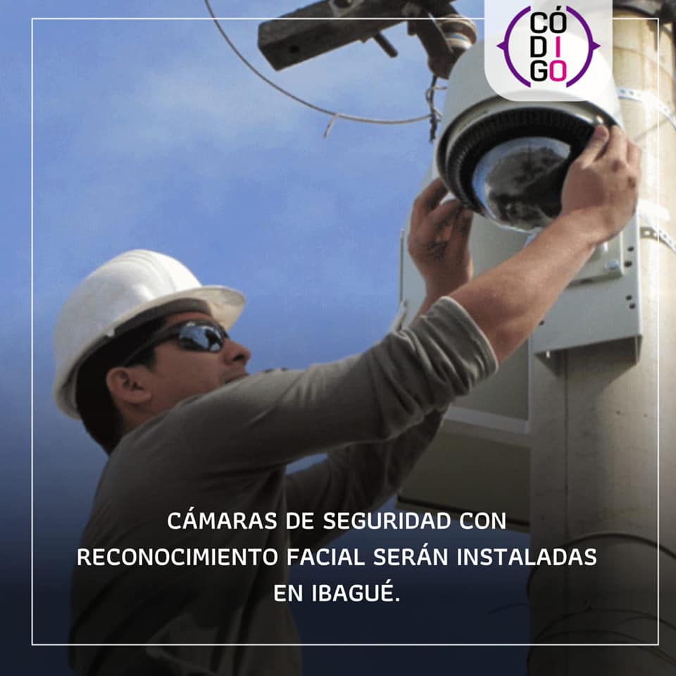 Cámaras de seguridad con reconocimiento facial serán instaladas en Ibagué